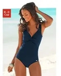 LASCANA Badeanzug mit Shaping-Einsatz vorn, eingearbeitete Softcups, mit...