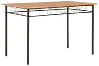 vidaXL Esstisch Esstisch Braun 120&times;70&times;75 cm MDF
