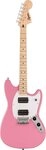 Squier E-Gitarre Fender Squier Sonic Mustang HH MN Flash Pink
