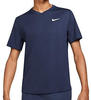 Nike Tennisshirt Herren T-Shirt NIKE COUR DRI-FIT VICTORY blau Mengelhorn