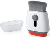 OXO Good Grips Reinigungsb&uuml;rste, Bildschirmreiniger zum B&uuml;rsten und Wischen