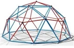 VESKA Kletterger&uuml;st Dome Climber Kinder Kletterkuppel Geodome Metall blau|rot &Oslash; 305