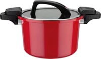 GSW Dampfgartopf Gourmet, Aluminium, Dampfkochtopf mit Ventil zum Druckausgleich kein