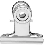 MAUL Briefablage 5 Briefklemmer Metall Vielzweckklammer 7cm (5-St), 4 cm Klemmweite