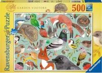 Ravensburger Puzzle 500 Teile Puzzle Garden Visitors 17137, 500 Puzzleteile