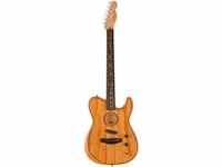 Fender Westerngitarre, American Acoustasonic Telecaster All-Mahogany EB Natural...