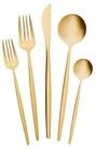 Karaca Besteck-Set Orion Gold Besteckset 30-tlg. f&uuml;r 6 Personen (30-tlg), 6