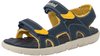 Timberland Perkins Row 2-Strap Sandale mit Klettverschluss, blau|gelb