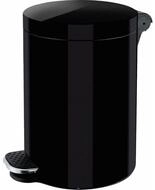 HELIT Putzeimer the knight Kosmetikeimer 3,0 l schwarz