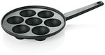 Gastro Spirit Bratpfanne Poffertjespfanne &Oslash; 20,5 cm f&uuml;r 7 Poffertjes aus Gusseisen