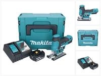 Makita Kompakt-Handkreiss&auml;ge DJV 185 RF1J Akku Pendelhubstichs&auml;ge 18 V Brushless +