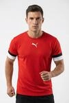 Fu&szlig;balltrikot PUMA "TEAMRISE JERSEY", Herren, Gr. XL, rot (puma rot, puma schwarz,