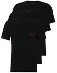 HUGO T-Shirt RN TRIPLET P (3-tlg) schwarz M (48)