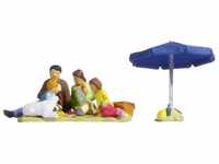 NOCH Modelleisenbahn-Figur H0 Familie beim Picknick