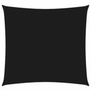 vidaXL Sonnensegel Sonnensegel Oxford-Gewebe Quadratisch 7x7 m Schwarz, (1-tlg)