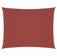 vidaXL Sonnensegel Sonnensegel Oxford-Gewebe Rechteckig 2x3,5 m Terrakotta-Rot,