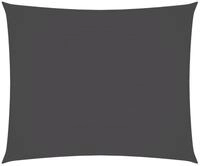 vidaXL Sonnensegel, Sonnenschirm Oxford-Gewebe Rechteckig 2x3 m Anthrazit