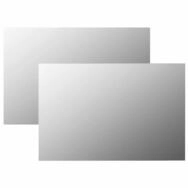 vidaXL Wandspiegel vidaXL Wandspiegel 2 Stk. 60 x 40 cm Rechteckig Glas