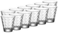 LEONARDO Glas Optic Trinkgl&auml;ser 215 ml 12er Set, 12-tlg., Glas