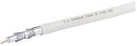Schwaiger KOX13525052 SAT-Kabel, SAT Koaxialkabel 135 dB wei&szlig; 25m...