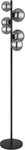 GLOBO LIGHTING LED Stehlampe RIHA, Leuchtmittel wechselbar, Warmwei&szlig;,...