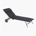 Lafuma Gartenlounge-Sessel Lafuma Miami II BeComfort&reg; Sonnenliege Dark Grey
