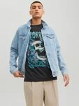 Jeansjacke JACK & JONES "JJIJEAN Denimjacke, ideal f&uuml;r Fr&uuml;hling, mit Knopfleiste