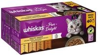 Whiskas Multipack Mega Pack PURE DELIGHT Gefl&uuml;gel Ragout in Gelee 40 x 85 g,