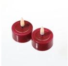 Deluxe Homeart LED-Kerze LED Teelichter Mia flackernde mit Batterien D: 4,1cm