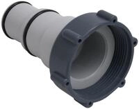 vidaXL Planenaufroller, Adapter f&uuml;r Poolschlauch 2 Stk. Kunststoff