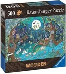 Ravensburger Puzzle 500 Teile Ravensburger Puzzle Wooden Holz Fantasy Forest...