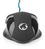 Nedis GMWD110BK Gaming-Maus (elektronisch, 7200 dpi, 6 programmierbare Tasten,