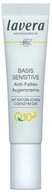 lavera Augencreme Basis Sensitiv - Anti Falten Augencreme 15ml