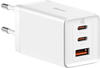 Pro Fast Charger 2C+U 65W EU White USB-Ladegerät