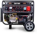 DeTec. Stromgenerator Benzin 7 kW DT-LB7500E-3 400V Starkstrom Generator E-Start