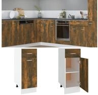 vidaXL K&uuml;chenbuffet vidaXL Unterschrank mit Schublade Lyon R&auml;uchereiche...