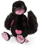 Nici Kuscheltier 48269 - Love Schwan schwarz, 35 cm (1-St)