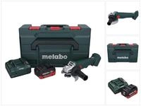 metabo Akku-Winkelschleifer W 18 L 9-125 Akku Winkelschleifer 18 V 125 mm + 1x...