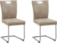 NIEHOFF SITZM&Ouml;BEL Esszimmerstuhl Top Chairs, Griff im R&uuml;cken, 2er-Set, in 6...