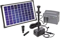 esotec Solarpumpe Esotec 101774 Napoli LED Solar-Pumpenset mit Beleuchtung, mit