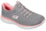 Skechers SUMMITS Slip-On Sneaker Freizeitschuh, Komfortschuh mit sto&szlig;d&auml;mpfender