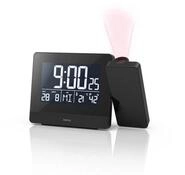 Hama Projektionswecker Plus Charge USB-Ladefunktion, Touch-Sensor, Hygrometer,