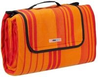 relaxdays Kompass Relaxdays Picknickdecke Fleece, wasserdichte Outdoordecke,