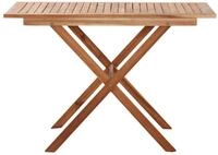 vidaXL Gartentisch, Outdoor Tisch 110 x 67 x 74 cm Massivholz Akazie