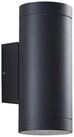 Lucande Au&szlig;en-Wandleuchte Thomke, Metall, Alu IP65, 2 x 15 W LED