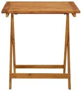 vidaXL Gartentisch, Klappbarer Outdoor Tisch 70 x 70 x 75 cm Massivholz Akazie
