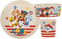 KOZIOL Kindergeschirr-Set CONNECT PAW PATROL (3-tlg), 1 Personen, Kunststoff,...