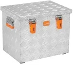 ALUBOX Aufbewahrungsbox aus Aluminiumriffelblech massive Transportkiste (70...