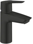 Grohe Standarmatur Start Einhebel Waschtischarmatur, 1/2", mattschwarz...