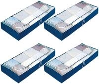 WENKO Unterbettkommode Modell Air (Set, 4 St), f&uuml;r Saisontextilien, mit...